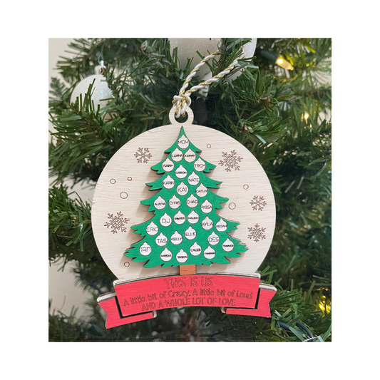 Ornament - Christmas Family Tree