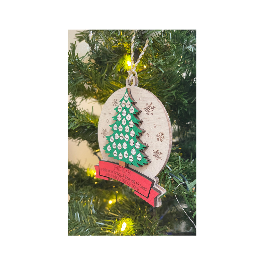 Ornament - Christmas Family Tree