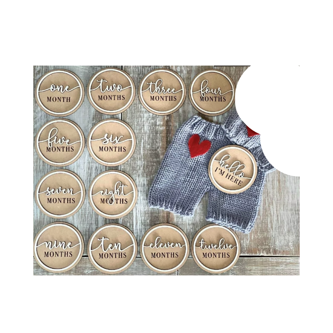 Baby - Wooden Milestones Sets