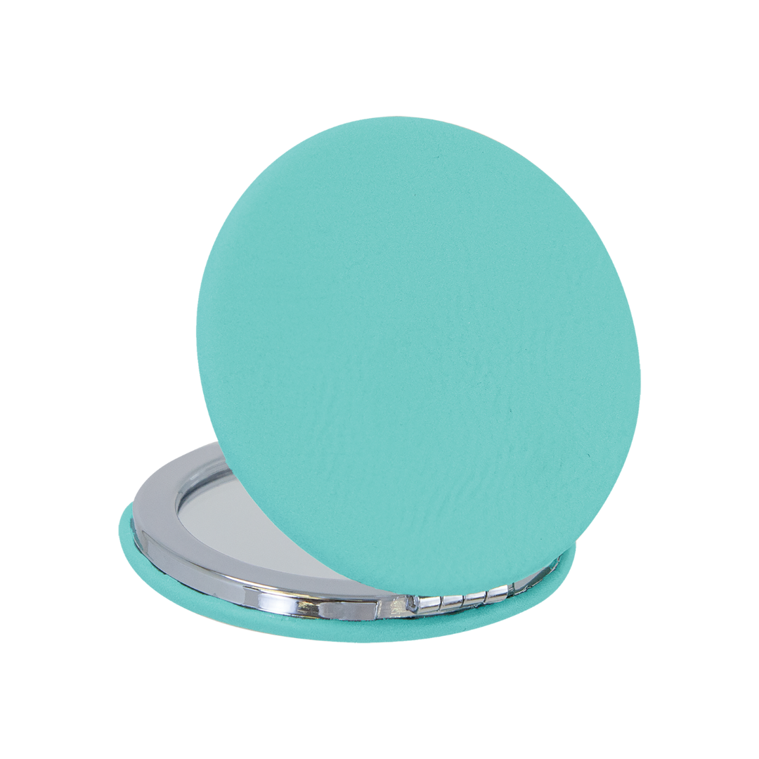 Leatherette Compact Mirrors