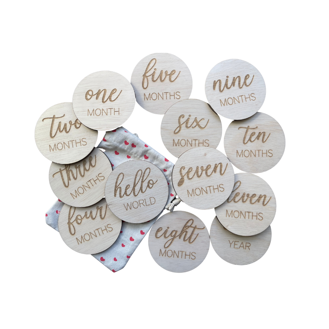 Baby - Wooden Milestones Sets