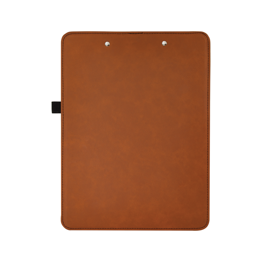 Leatherette clipboard