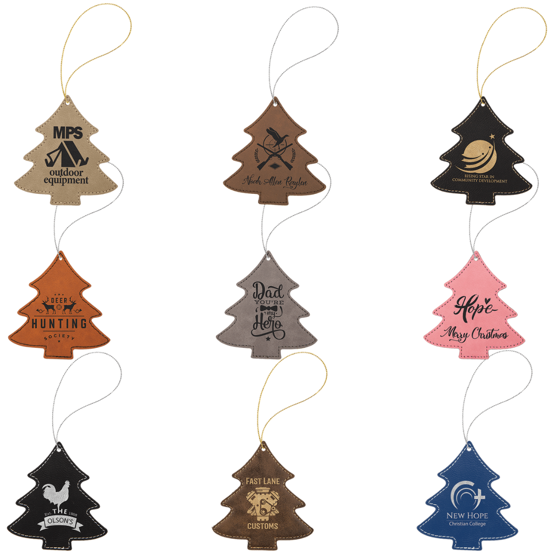 Leatherette Ornaments