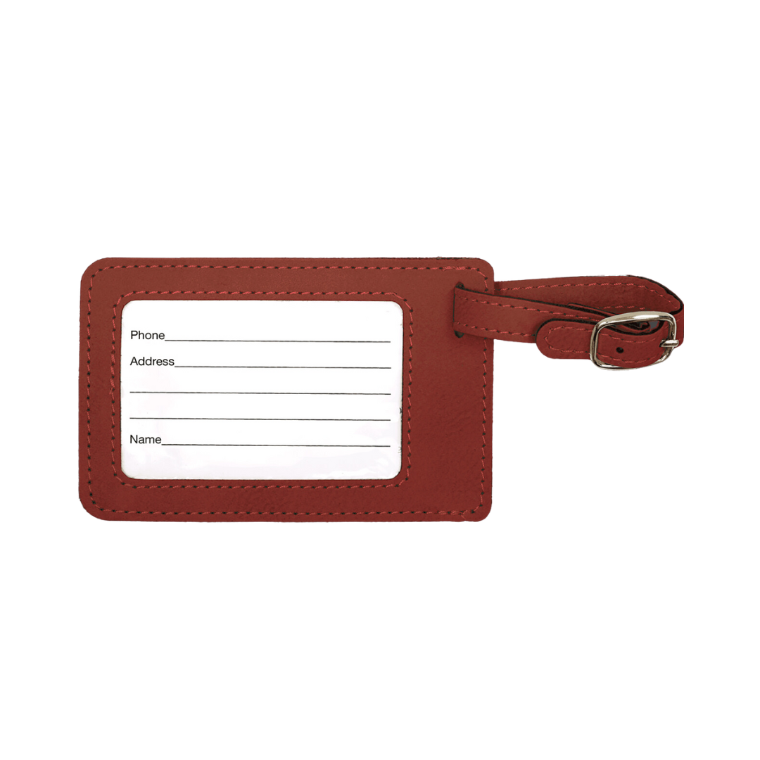 Leatherette Luggage Tag