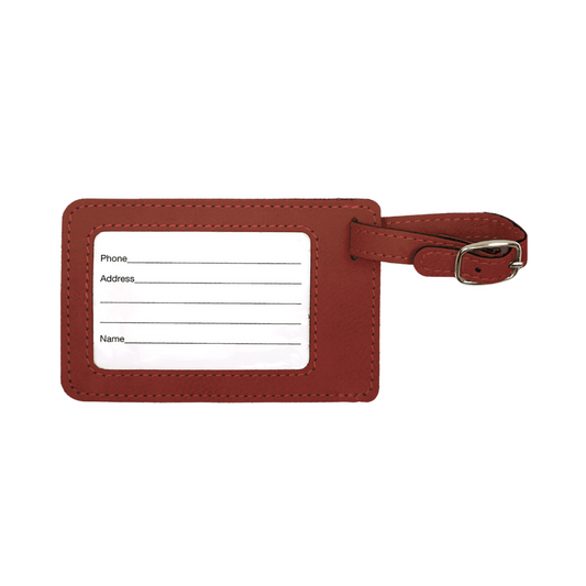 Leatherette Luggage Tag