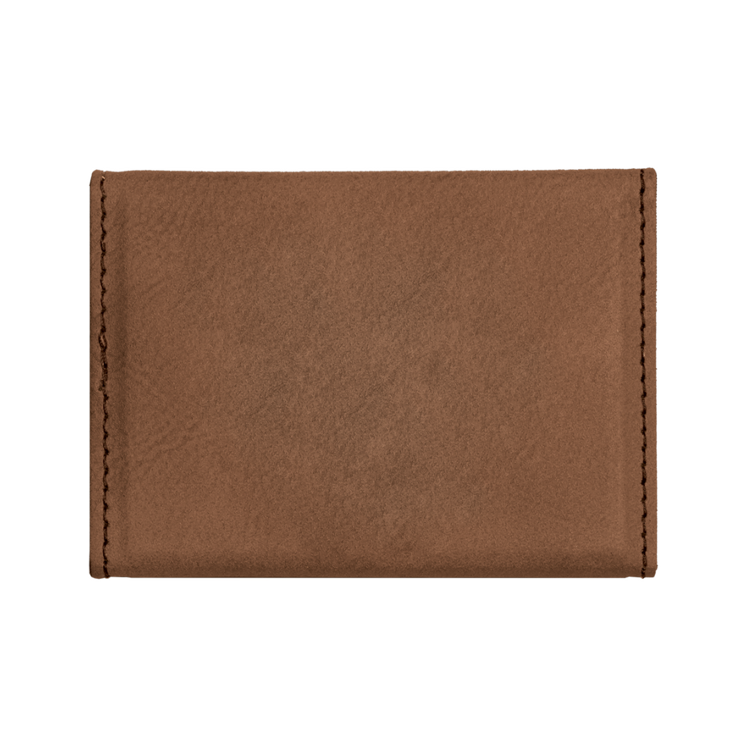 Leatherette Hard Card Case with Magnetic Closure