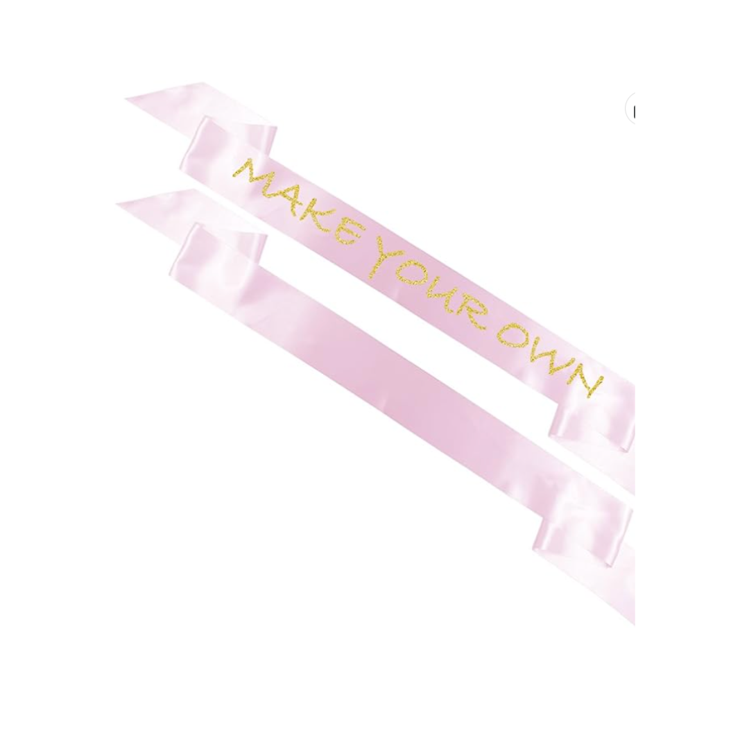 Satin - Sash (Bridal, Baby Shower, Bachlorette)