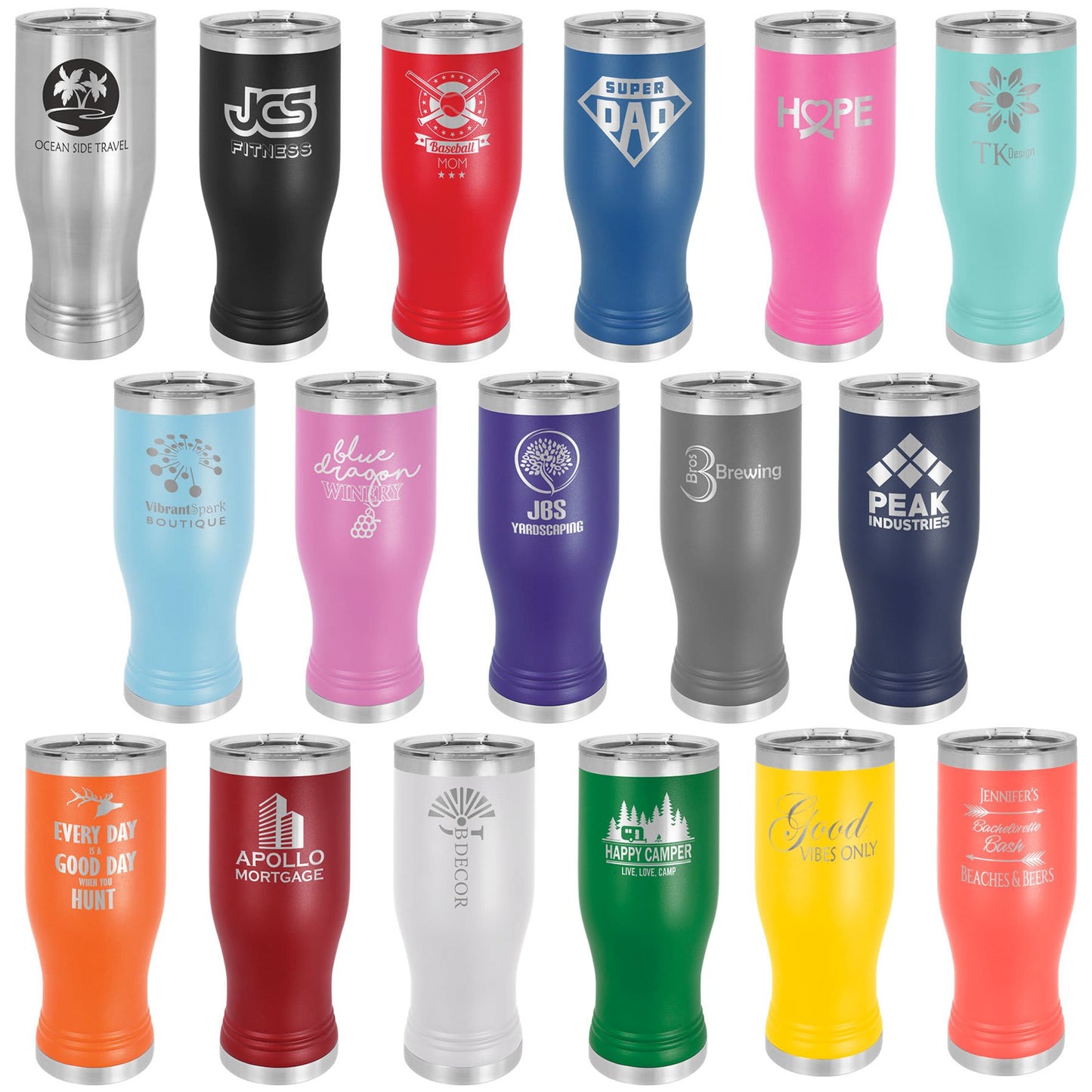 20 oz Pilsner Tumblers