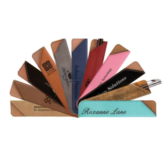 Leatherette Pen Sleeves