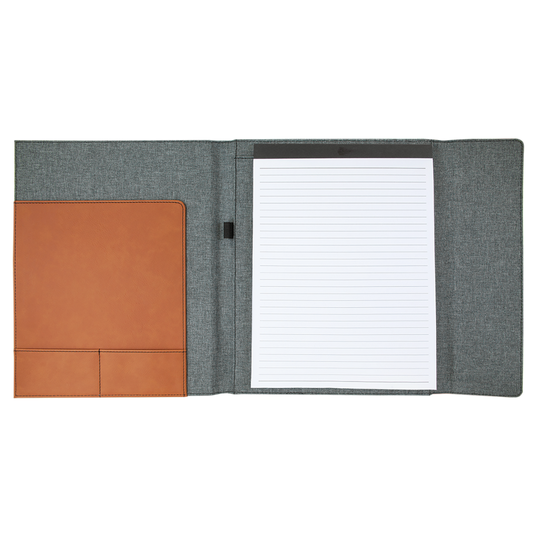 Leatherette Canvas Portfolio