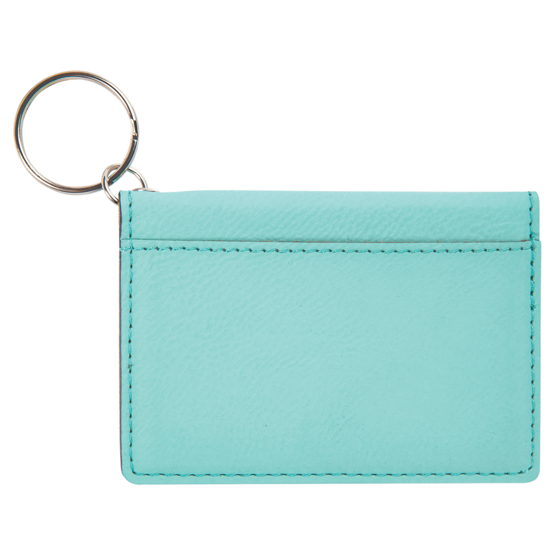 Leather Id Holder Keychains