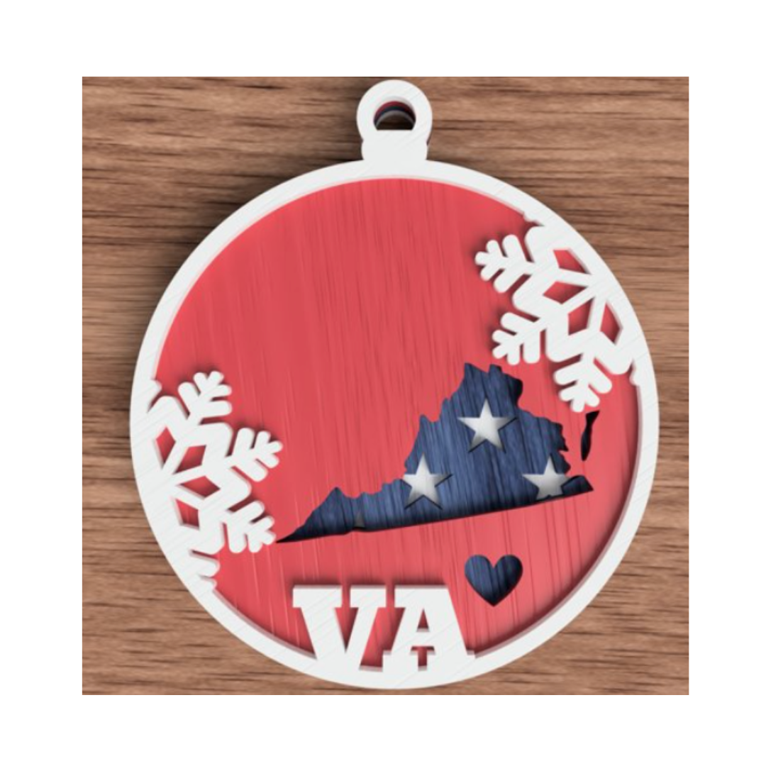 Ornament - States Patriotic