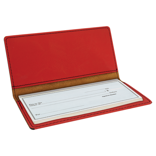 Leatherette Checkbook Covers