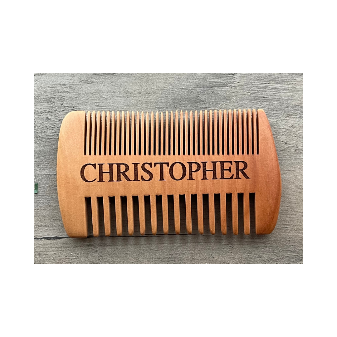 Wooden Beard Comb