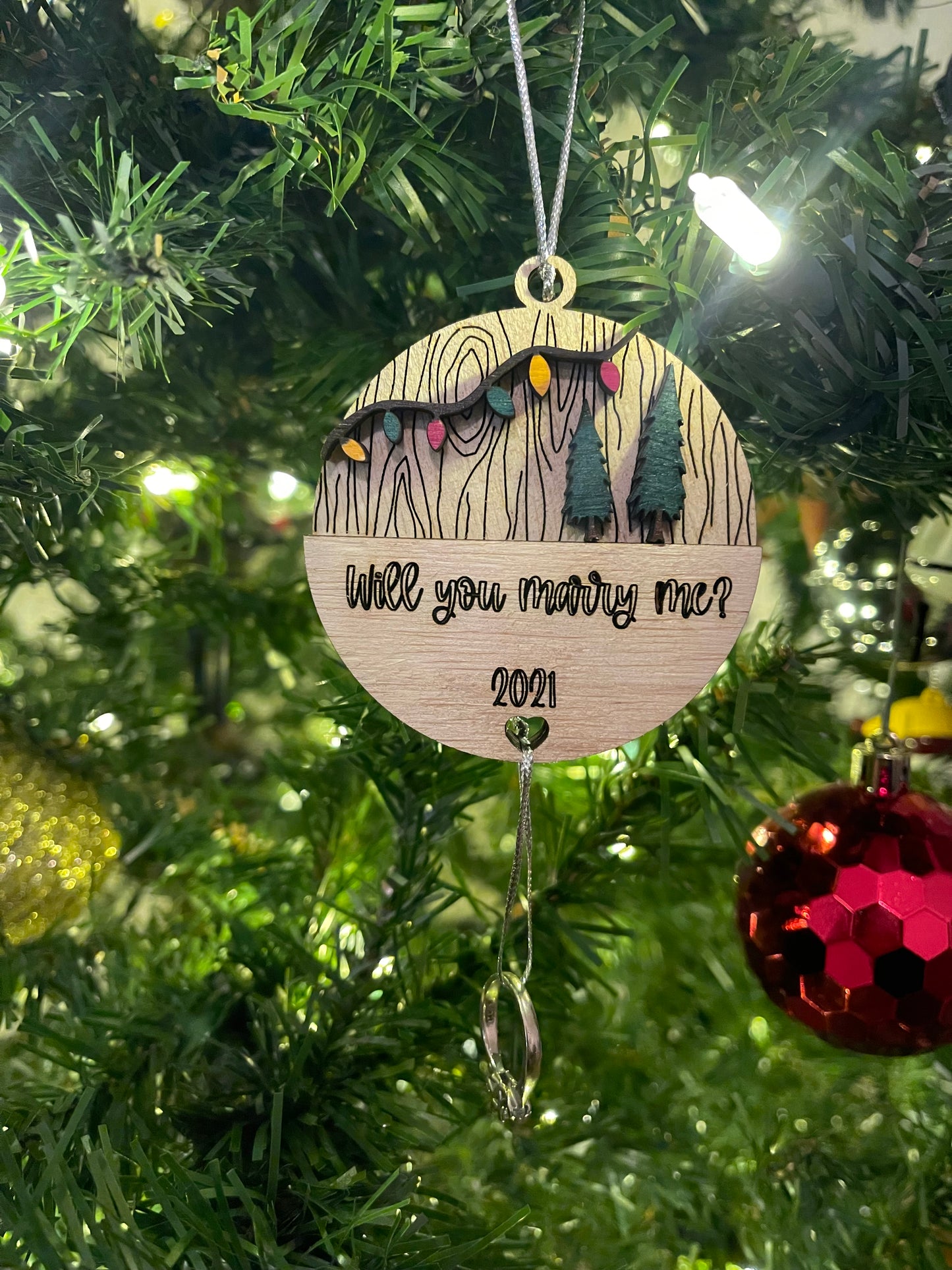 Ornament - Milestones - First Christmas, Married, Engaged, New Home