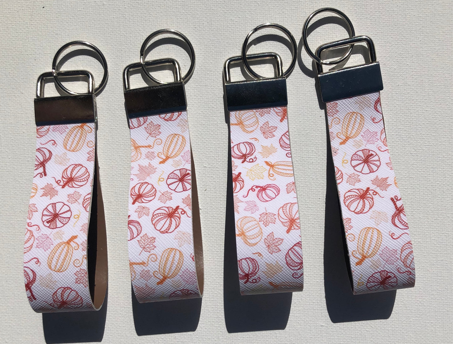 Leatherette Key Fobs - Christmas & Fall Themed