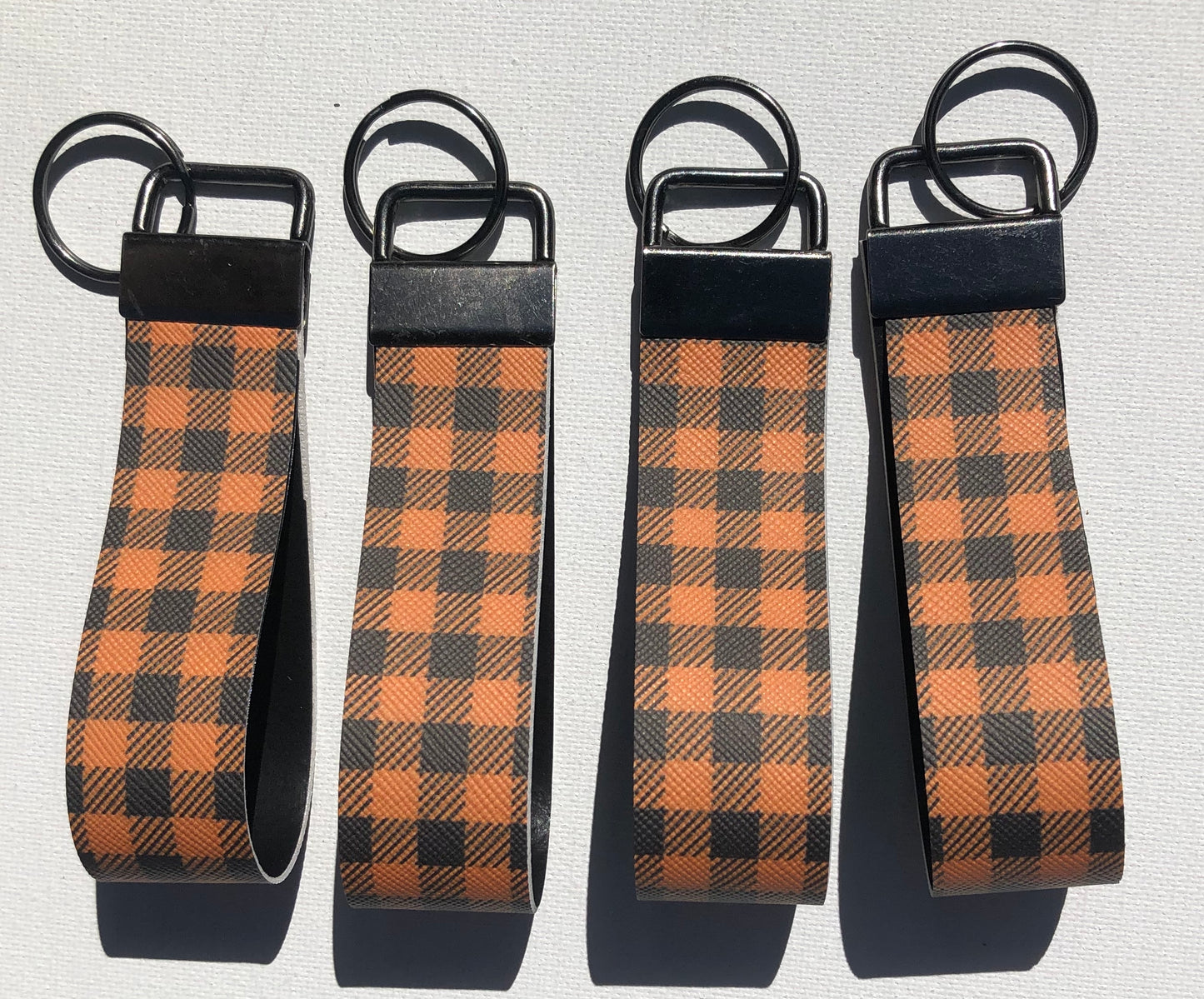 Leatherette Key Fobs - Christmas & Fall Themed