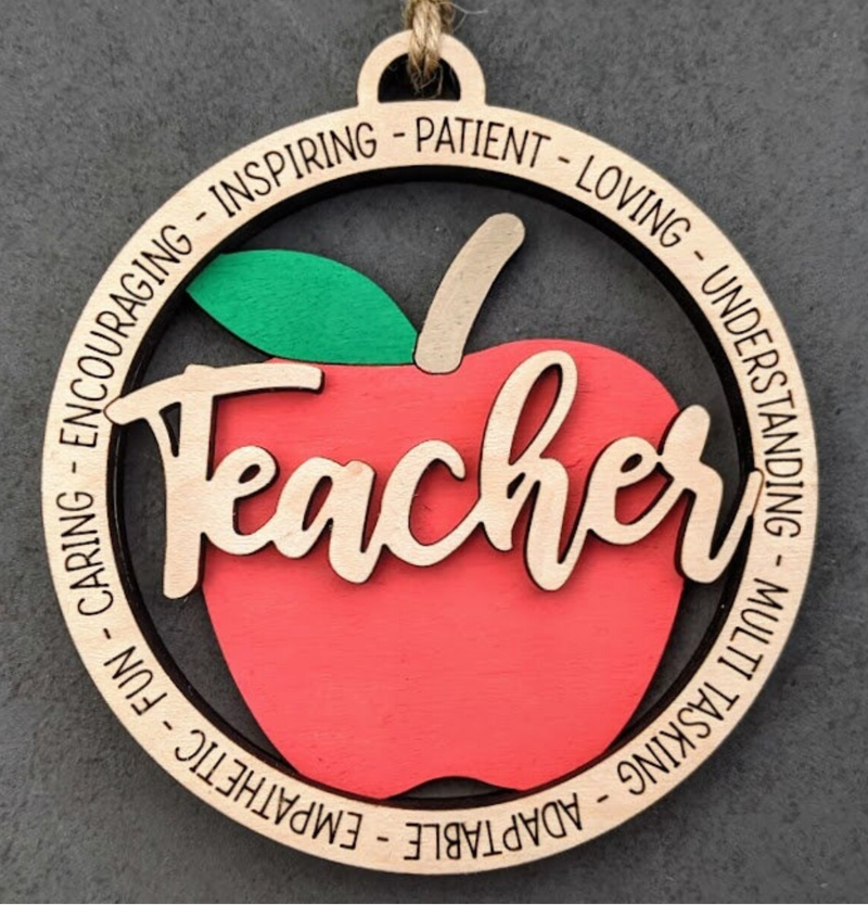 Ornaments - Teacher, Bus & Supportive Staff