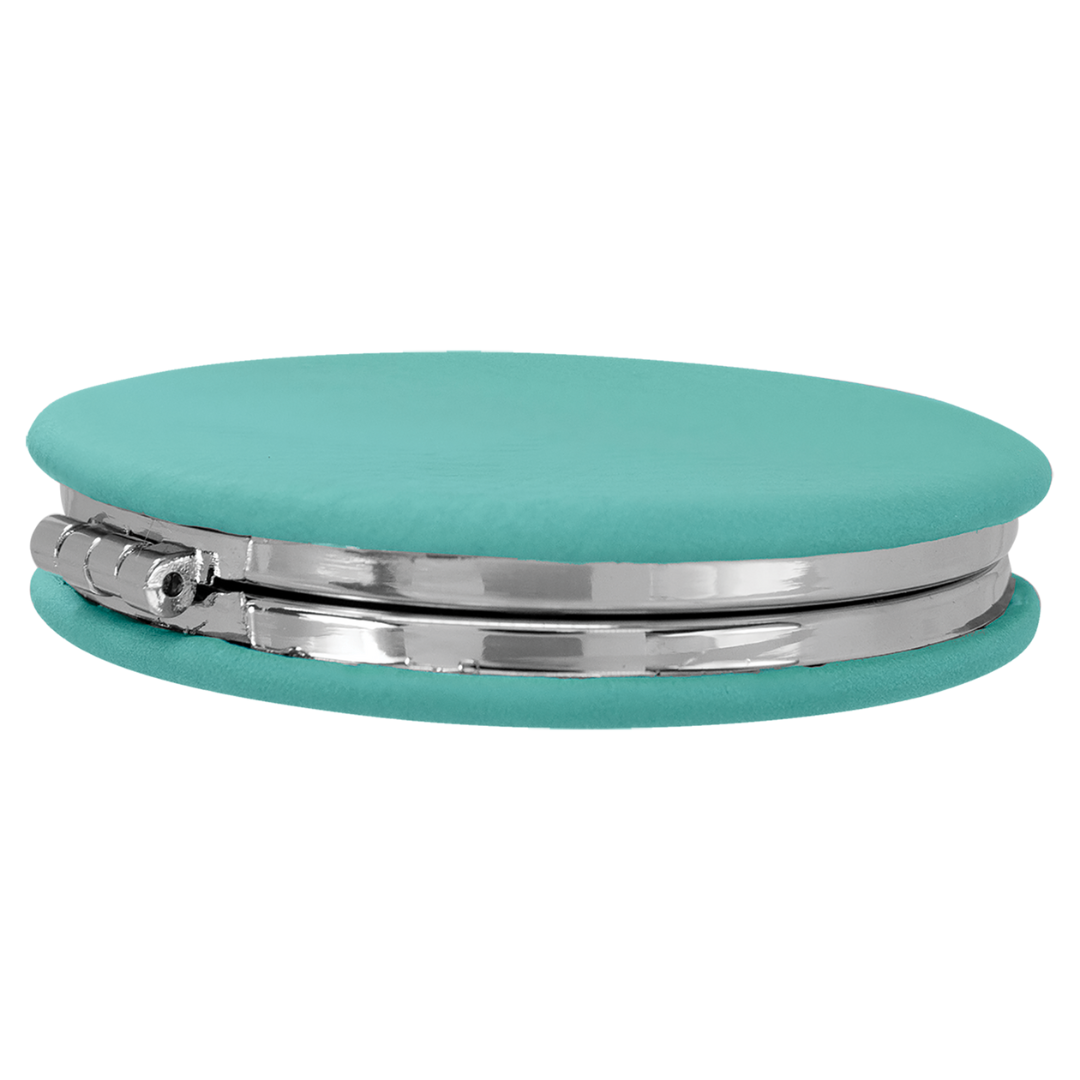 Leatherette Compact Mirrors