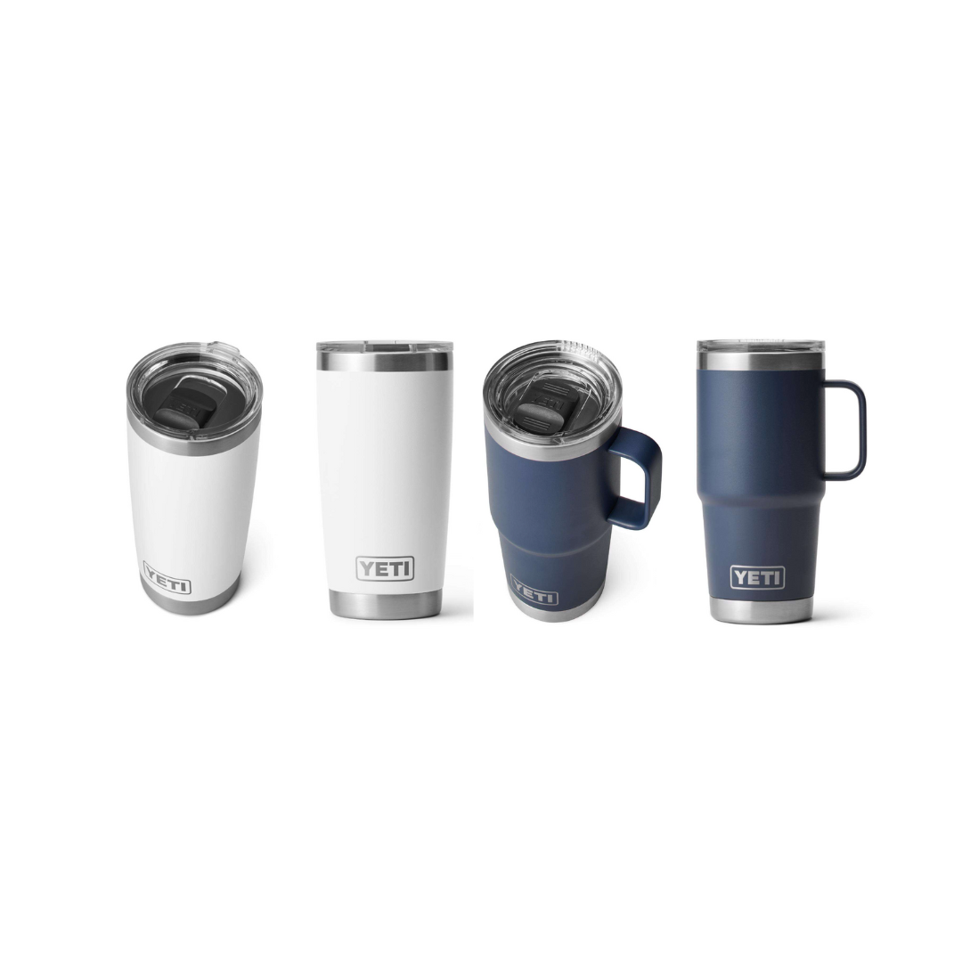 20 oz cups and Travel mugs