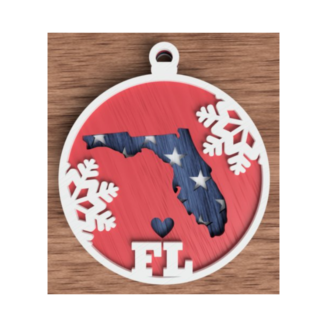 Ornament - States Patriotic