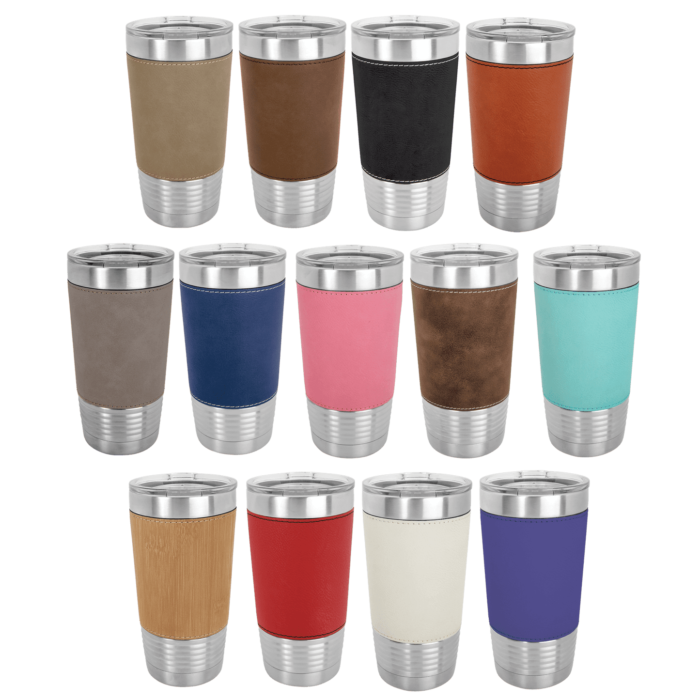 20 oz Leatherette Tumbler